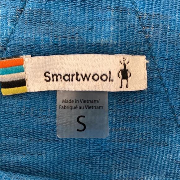 NWOT Smartwool Willow Glacier Blue Merino Wool Dress S - Picture 8 of 13